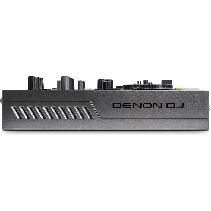 Denon DJ PRIME GO+ - Портативний DJ контролер та мікшер з розділенням STEM, 2 деки, Wi-Fi, Bluetooth, керування світлом, 7