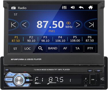VBESTLIFE Bluetooth автомагнітола 7