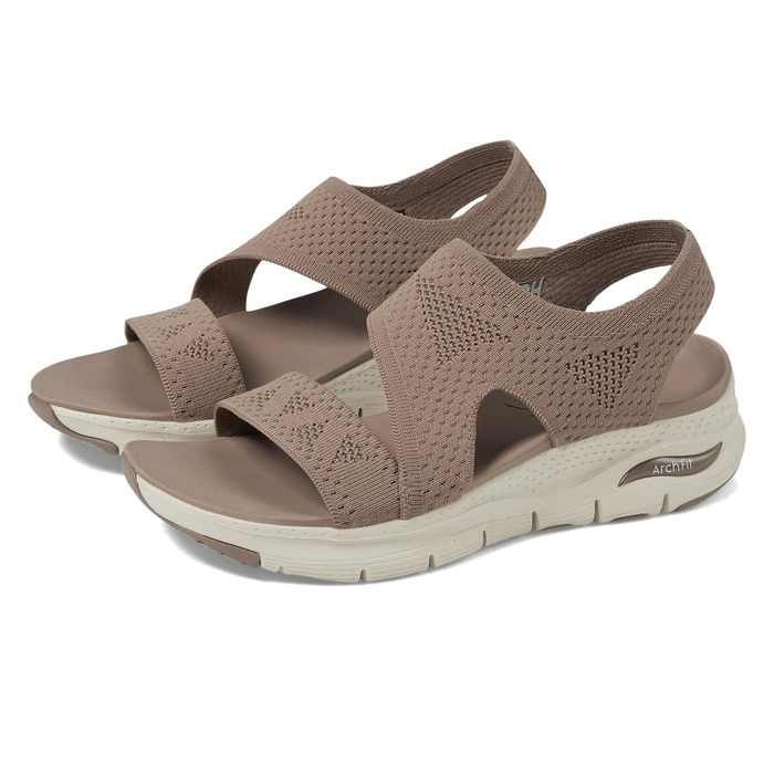 Кросівки жіночі Skechers Cali Arch Fit - Mocha Knit 40 EU - з підтримкою склепіння стопи