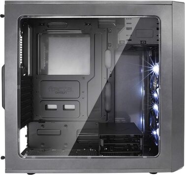 Корпус ПК Fractal Design Focus G Black - Midi Tower з боковим склом для ігрового ПК