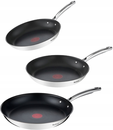 Набір сковорідок Tefal Duetto+ 24/28/30 см для індукційних плит