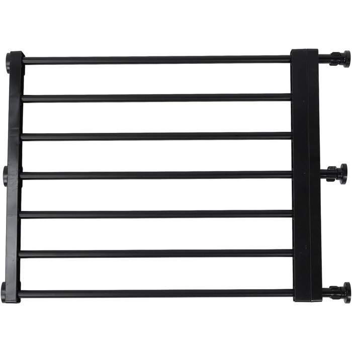 Металеве розширюване перегородка для собак, захисне перегородка для дітей, чорний колір, висота 42 см