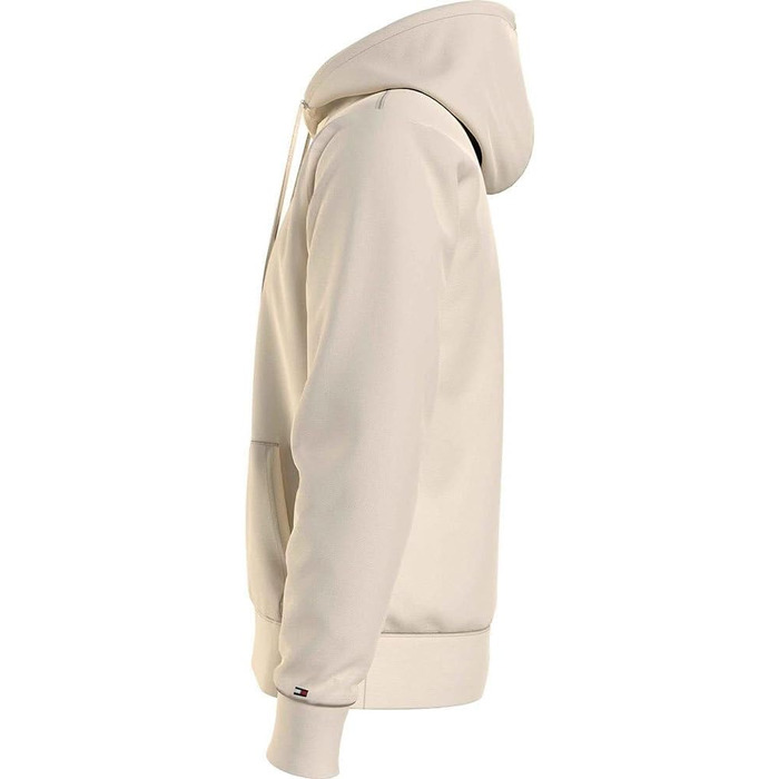 Чоловіча толстовка-худі Tommy Hilfiger Monotype Box Hoody бежевого кольору (Calico), розмір XS