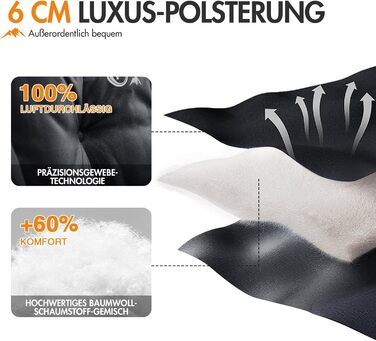 Крісло для кемпінгу складне, XXL, чорне, 150 кг, з підлокітниками, м'яке, для відпочинку на природі