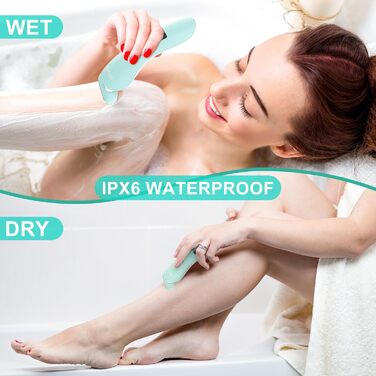 Електричний жіночий бритва Solimpia для тіла, ніг, рук, пахв та бікіні. Бездротовий бритва для сухого та мокрого гоління. Тример для бікіні.