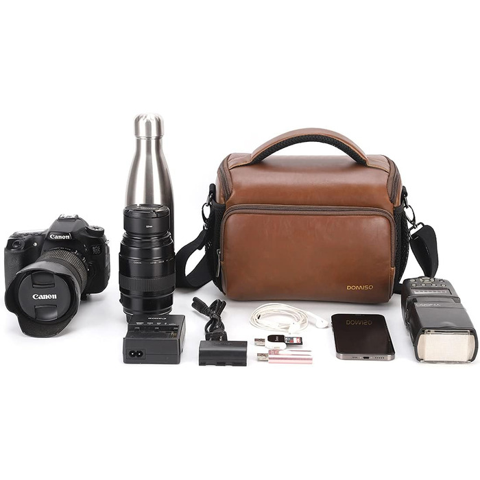 Чохол для камери DOMISO SLR DSLR, водонепроникний, коричневий