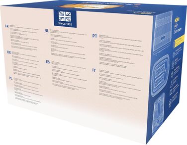 Тостер Russell Hobbs Eden - 2 відділення, 6 рівнів підсмажування, білий