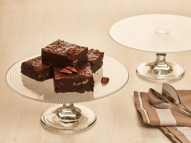 Топкапі Гурме: Патісерська таця з підставкою з скла 'Ліра', Ø 28 см, H 11 см, 1 шт.