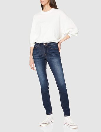 Джинси скінні Tom Tailor Alexa 30W/32L, Dark Stone Wash - оригінальний денім високої якості