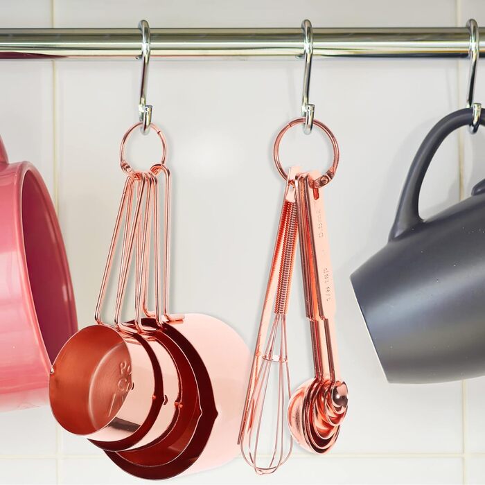 Baking Measuring Cups Measuring Spoons Cooking Spoon Milk Coffee Measuring Baking Utensils Measuring Spoons - Cups Measuring Utensils Tablespoon Measuring Spoons Mini 430 Stainless Steel Whisk