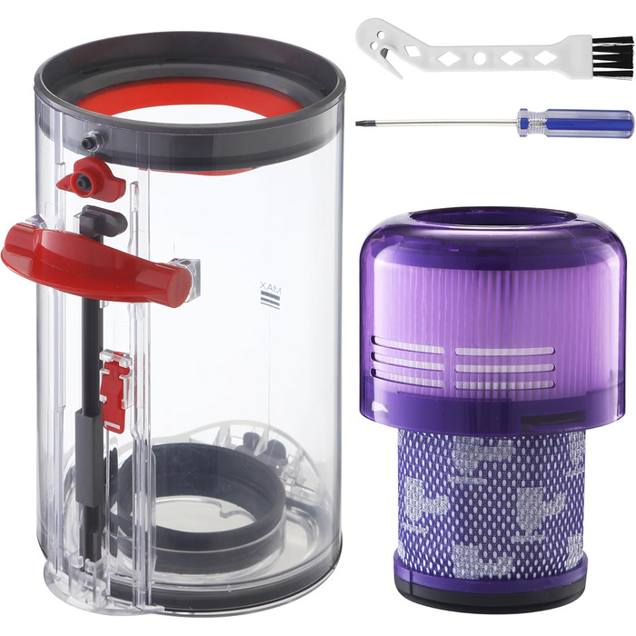 Замінний контейнер для пилососів Dyson V11, V15, SV14, SV15, SV17, SV22 (оригінальні запчастини No.970050-01 та 965443-01)