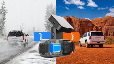 Автомобільний відеореєстратор DDPAI N3 Pro з GPS, задньою камерою та комплектом Hardwire Kit