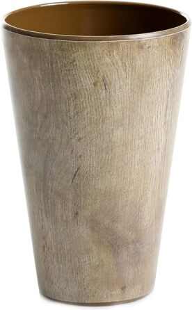 Набір посуду Gibson Home Woodlands, 16 предметів, меламін, пластик, для 4 осіб, з елементами дерева