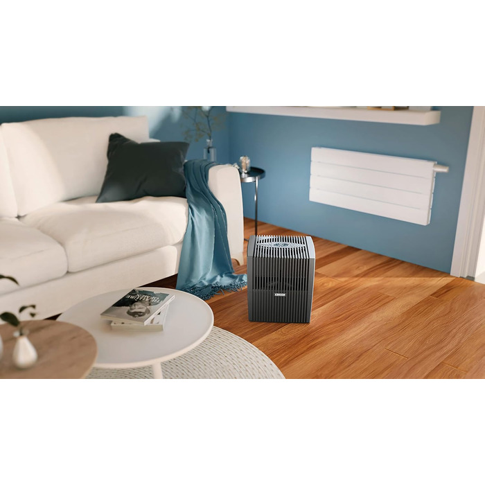 Зволожувач повітря Venta Luftbefeuchter LW25 Comfort Plus: тиха робота 24 дБ, 3 Вт, холодний пар, 7 л, до 45 м², авто, Sleep, функція аромату
