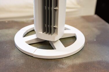 Вентилятор Vornado Tower 108 см з пультом та таймером, 1020 м³/год, 5 швидкостей