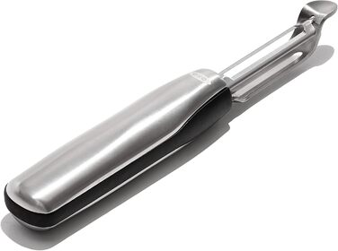 Овочечистка OXO Steel з нержавіючої сталі, поворотна