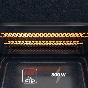 Мікрохвильова піч Cecotec Proclean 3060 Mirror Wave, 20л, з грилем та дзеркальною дверцяткою MirrorDoor