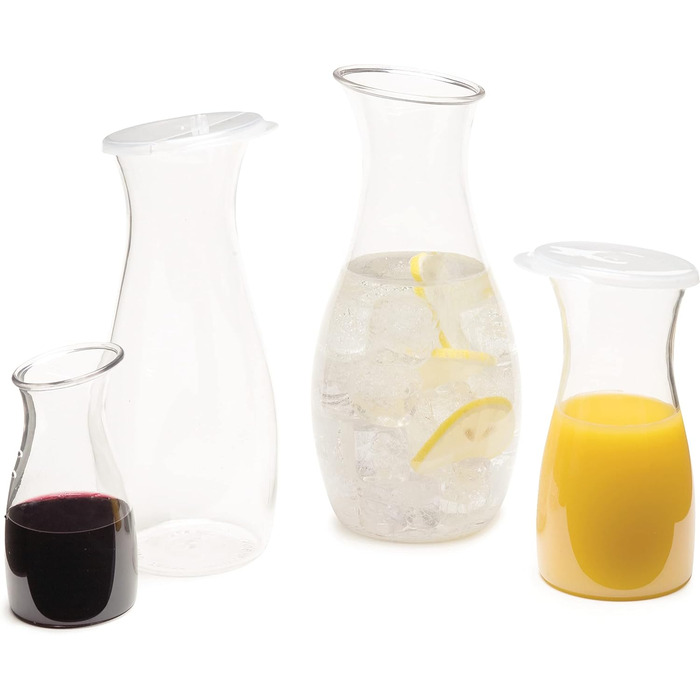 Carlisle 7090307 Cascata Carafe made of shatterproof polycarbonate, 1.5L, clear