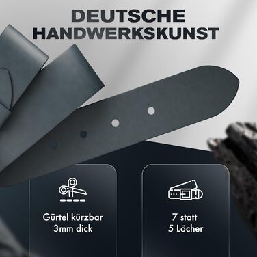 Чоловічий шкіряний ремінь преміум-якості, виготовлений у Німеччині, з подарунковою коробкою. Ширина 40 мм, колір морської хвилі, під джинси, чино та костюм. Довжина 145 см.