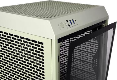 Корпус для ПК Thermaltake The Tower 200 Matcha Green (м'ятно-зелений), Mini-ITX