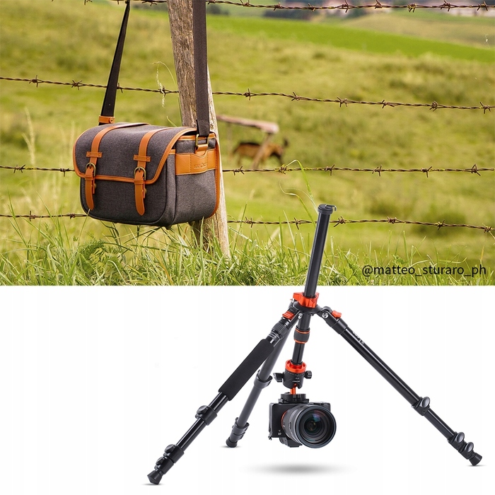 Штатив K&F Concept SA254M2, 175 см, чорний