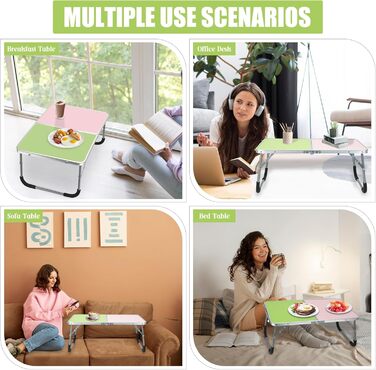 Складаний столик для дому та відпочинку - білий, Klappbarer Esstisch