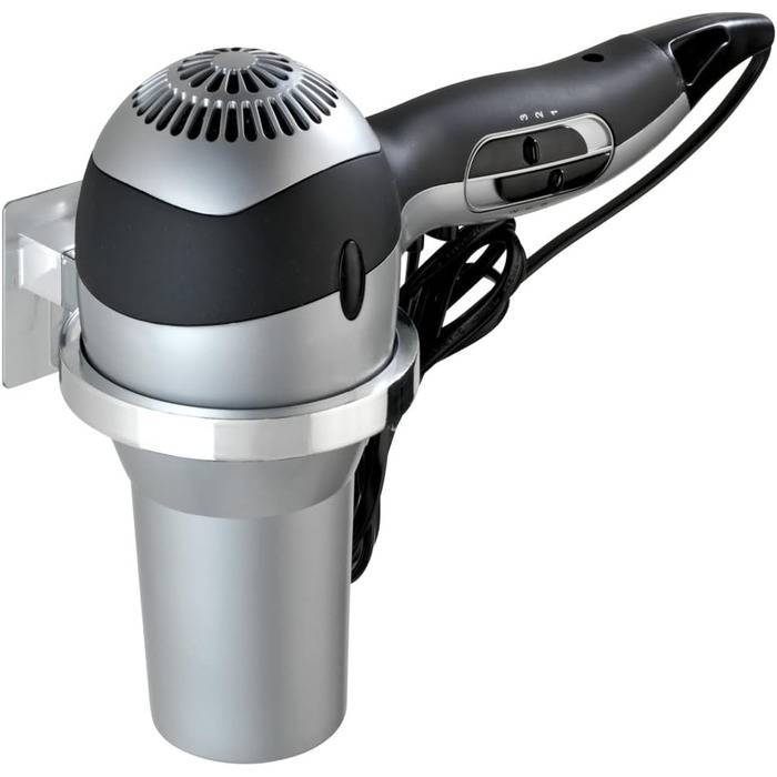 WENKO Turbo-Loc® Hair Dryer Holder Quadro