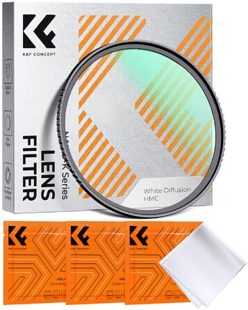 Дифузійний фільтр K&F Concept 49mm Mist Filter для ефекту туману (Nano-Klear, FE305) для пейзажної та портретної фотографії