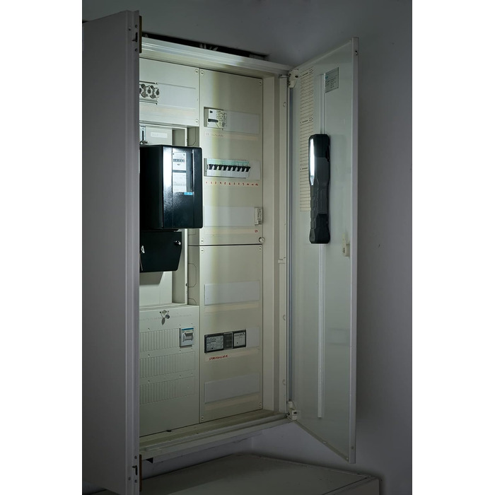 Акумуляторний LED ліхтар Brennenstuhl HL 1000 A IP54 для роботи на вулиці, 1000+200 лм, до 24 годин, COB LED, магніт, гачок, USB-C