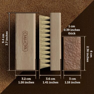 Care & Cool Suede & Nubuck Adhesive Set (8 oz) restores color and vitality to footwear and furniture (Basic Kit), neutral, 8 fl oz, Neutral, 8 fl oz