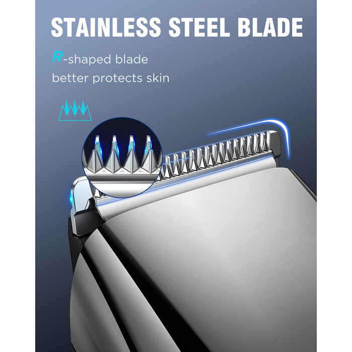 Електричний триммер для бороди Barttrimmer Herren: триммер, шавер, для тіла, USB