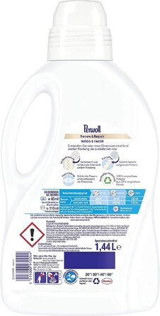 Рідкий пральний засіб Perwoll Renew und Repair для білого та делікатних тканин, 96 прань