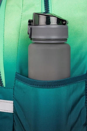 Шкільний рюкзак багатокомпартментний CoolPack, зелений, 21 л