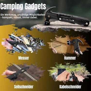 Мультитул 16 в 1 для чоловіків: подарунок на День батька, на ювілей, для кемпінгу