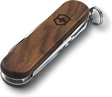 Мультитул Victorinox Classic SD Wood – Швейцарський армійський ніж, 5 функцій, з дерев'яною ручкою