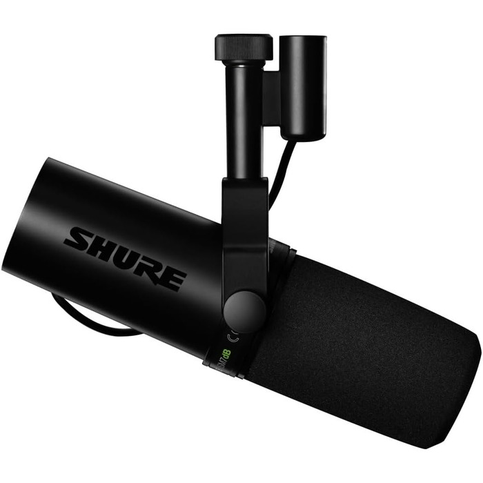 Мікрофон Shure SM7dB - динамічний вокальний мікрофон для радіо, подкастів та запису, XLR, теплий звук
