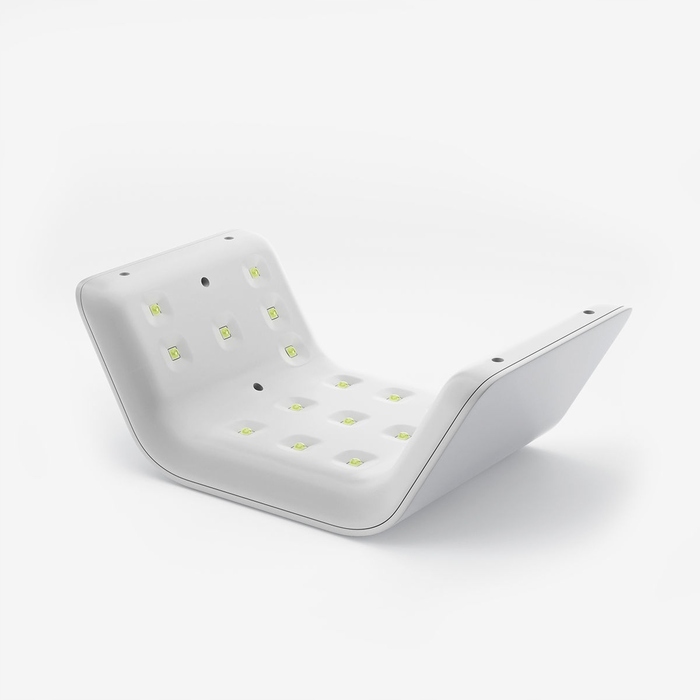 LED+UV лампа Semilac 24 Вт, біла