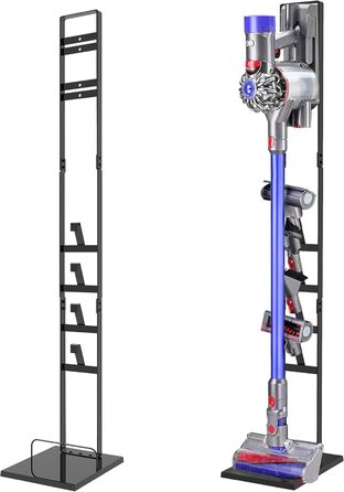 Підставка для пилососа OUTBROS сумісна з Dyson Gen5 V15s V15 V12 Slim V11 V10 V8 V7 V6, металева, без свердління, чорна