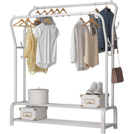 стиль: подвійні вішалки для одягу