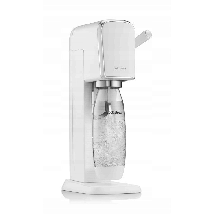 Сифон для води SodaStream Art, білий + пляшка Fuse 1л + балон з газом