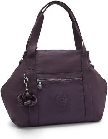 Сумка Kipling ART середнього розміру Ultimate Plum - оригінальна жіноча сумка-шопер