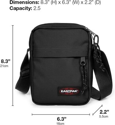 Сумка-месенджер Eastpak The One Ultra Marine — компактна сумка через плече, темно-синя