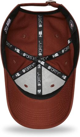 Кепка New Era 9Forty Essential Yankees з металевою застібкою, бейсболка з вигнутим козирком, MLB, Нью-Йорк Янкиз, чоловіча, універсальний розмір, колір: Rust