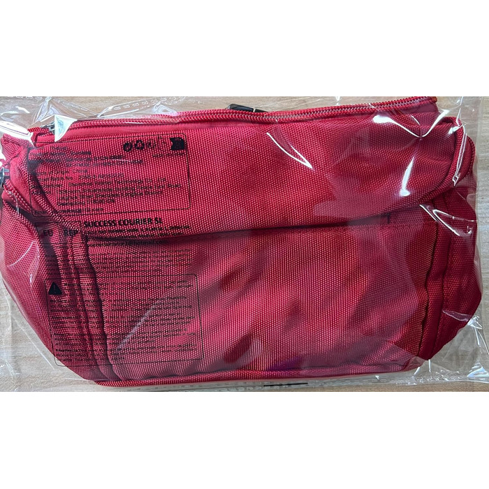 Поясна сумка на пояс для чоловіків та жінок, водонепроникна, для спорту, подорожей, фітнесу, бігу (червона)