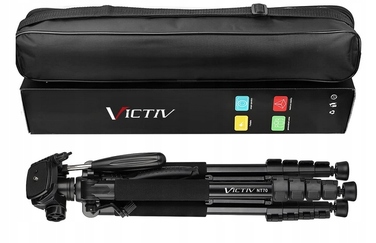 Мобільний штатив для камери Victiv NT72 з поворотною головкою та тримачем для телефону