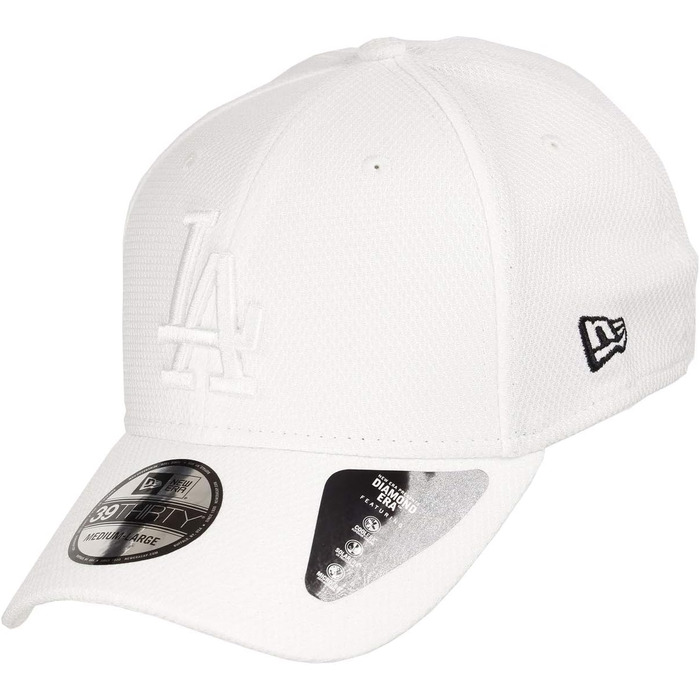 Кепка New Era Baseball Cap MLB серія 39thirty, Нью-Йорк Янкиз/Лос-Анджелес Доджерс, сірий/червоний, XS-S