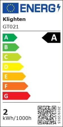 Акумуляторний LED настільний світильник Klighten з димером, чорний (2 шт.). Водонепроникний IP54, USB-C, 3 кольори світла (3000K-6000K), алюмінієвий, 21 см.
