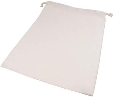 Large Cotton Bag - 40x50 cm | Sustainable drawstring bag for storage, customization & as a gym bag | Zero Waste solution