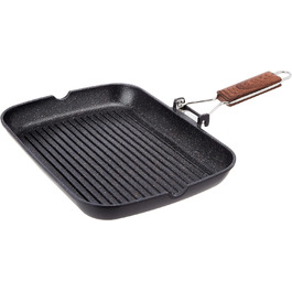 Сковорода-гриль Wecook! Ecochef 34x24 см алюмінієва з антипригарним покриттям