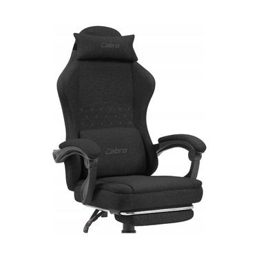 Ігрове крісло Cabro C503, чорна тканина